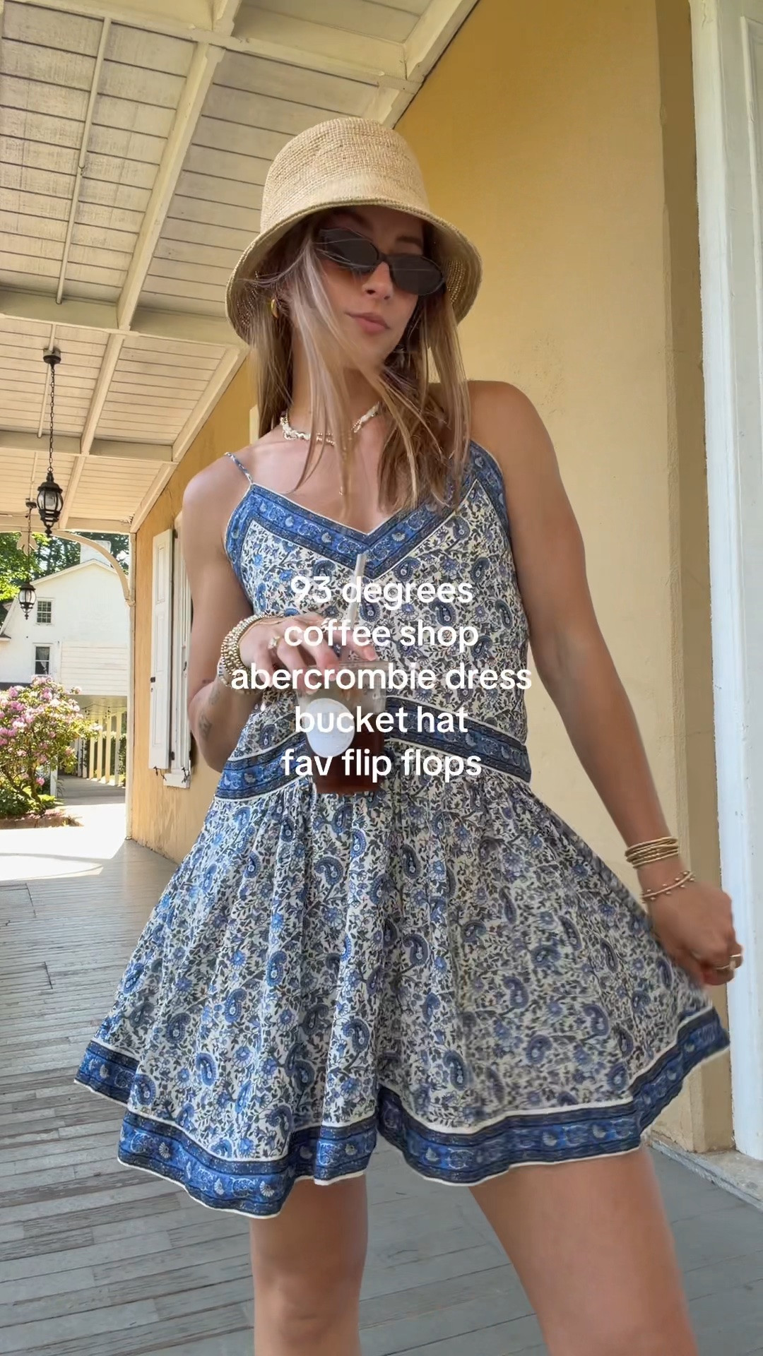 5/18/26 casual summer dress outfit inspo 🤍

Summer dress from Abercrombie, lack of color bucket hat, and my favorite summer  flip flops from TKEES - perfect summer outfit for a hot summer day!!

#LTKootd #LTKSeasonal