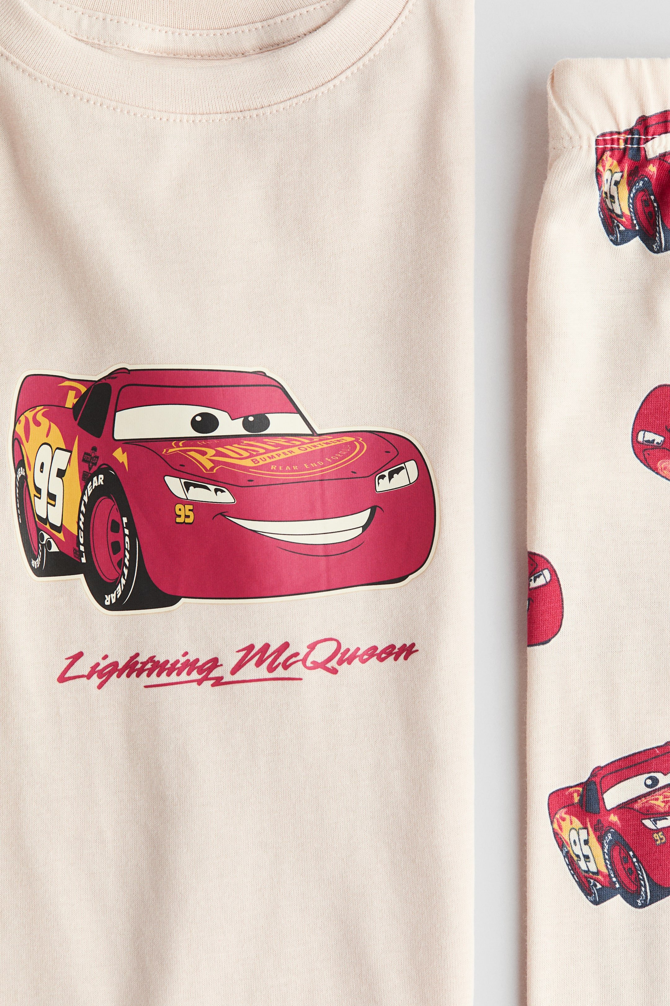 Printed cotton jersey pyjamas | H&M (UK, MY, IN, SG, PH, TW, HK)