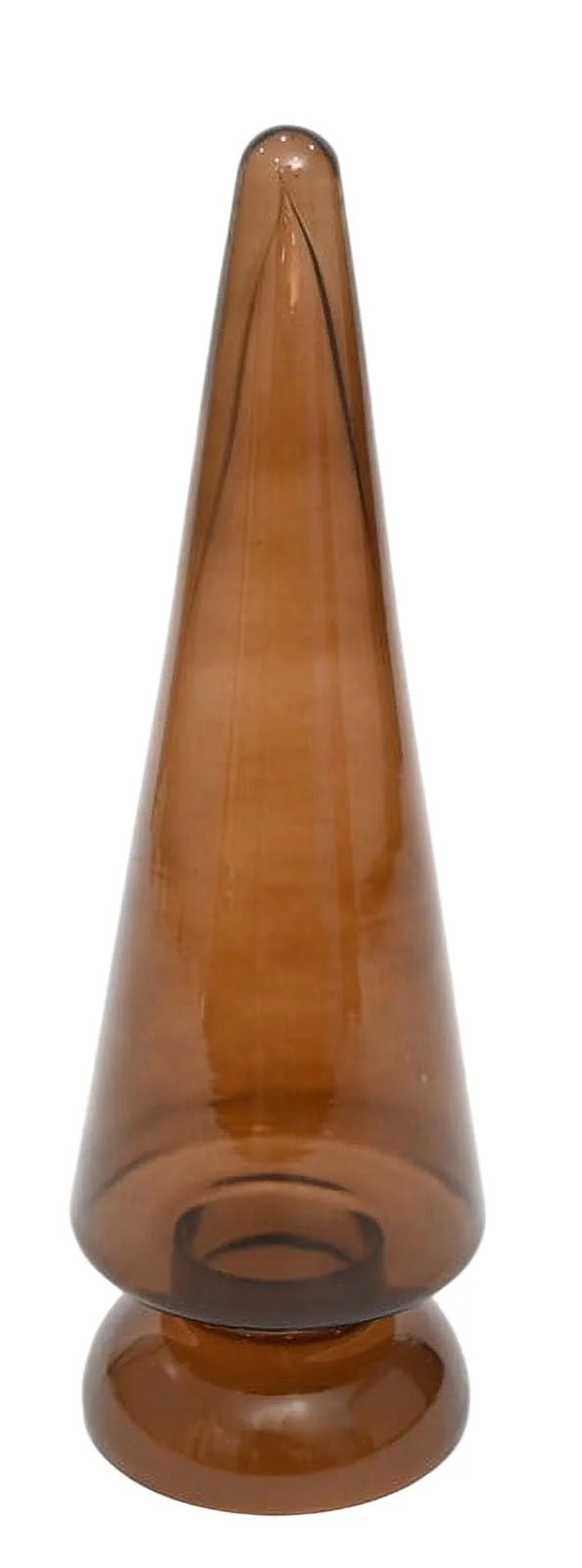 Glass Christmas Tree Decoration, Brown, 12", by Holiday Time - Walmart.com | Walmart (US)