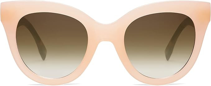 SOJOS Retro Oversized Cateye Sunglasses for Women Large Vintage Trendy Shades SJ2074 | Amazon (US)