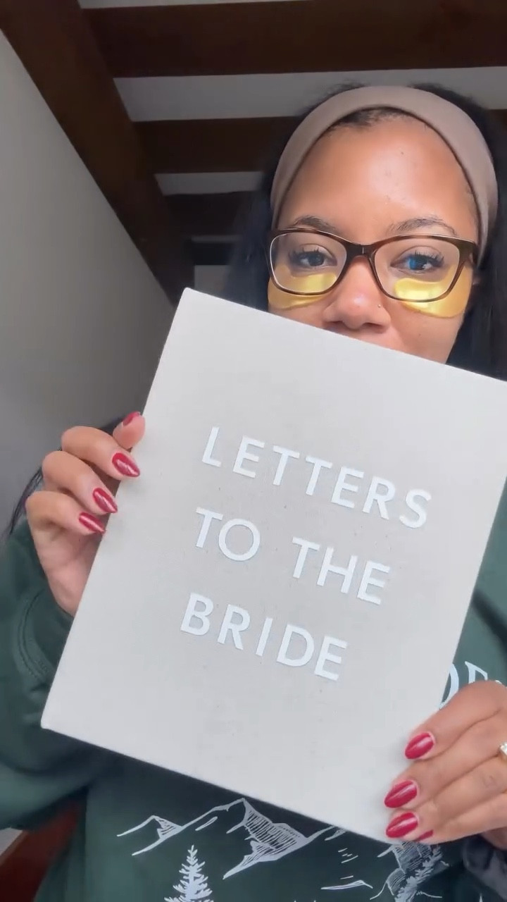She loved it 🥹💌

@theceremonyclub has the best books to display all parts of your bridal era! 🤍

#2025bride #bridegift #bachelorette

#LTKWedding #LTKFindsUnder50
