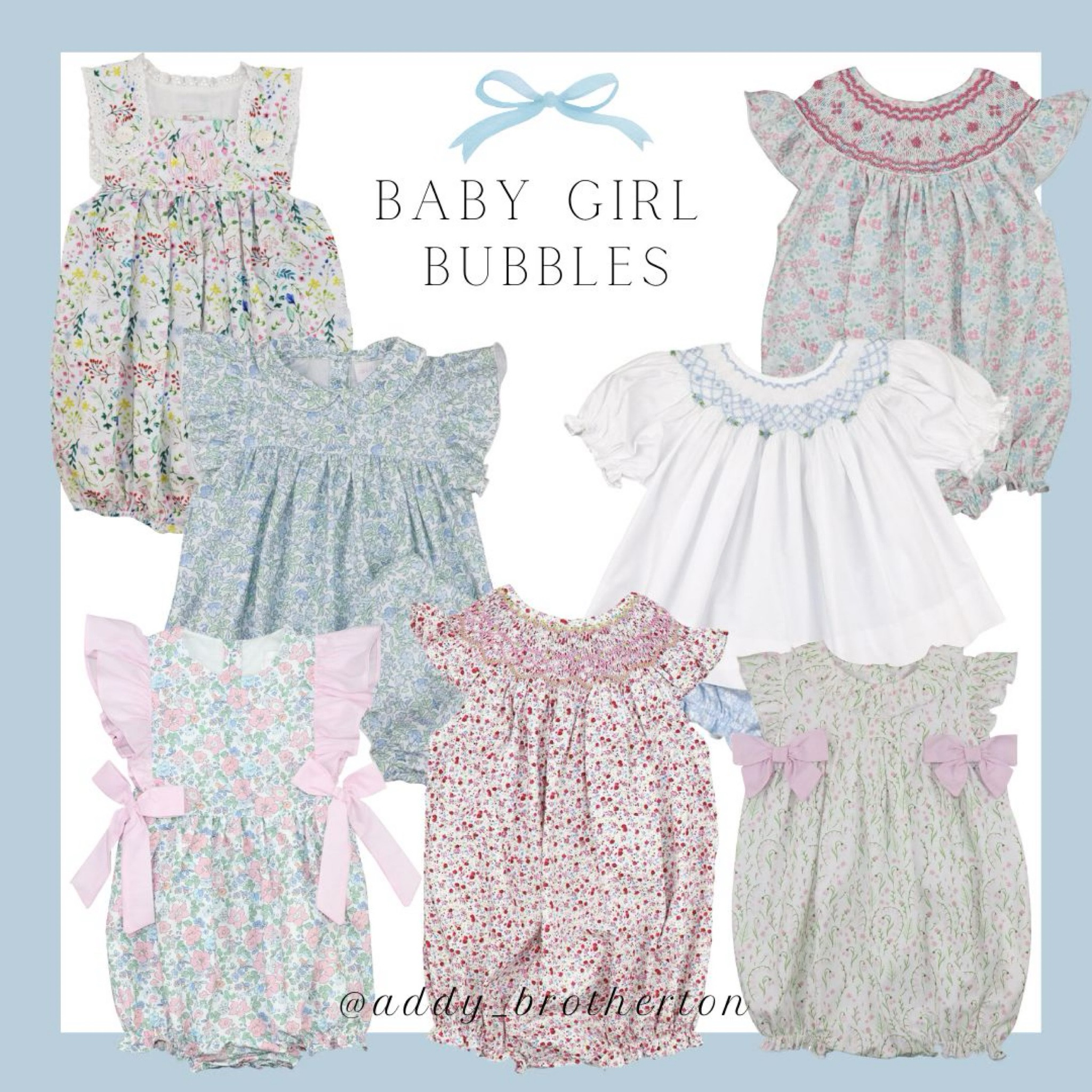 #babygirl #babybubble #bubble #cecilandlou #cecil&lou #mama #momlife #babyclothes #grandmillennial
 #grandmillennialdecor #charlotteblogger #charlotte #coastalgrandmother #coastalstyle #style  #fashion#amazonfashion #asos #amazon 

#LTKbaby #LTKfamily #LTKstyletip