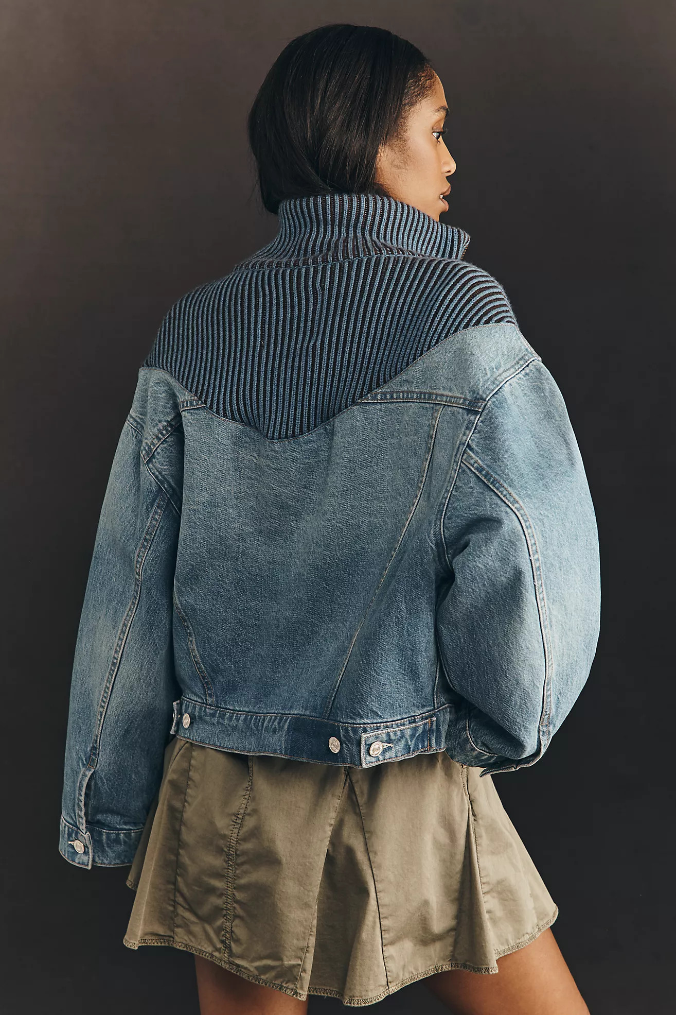 MOTHER The Mixtape Denim Jacket | Anthropologie (US)