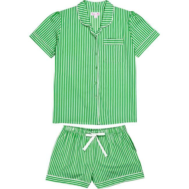 Sant and Abel | Women's Braddock (Green Short Pajama Set, Size Small) | Maisonette | Maisonette