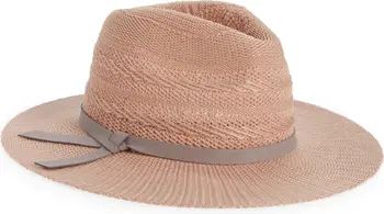 Treasure & Bond Mixed Stitch Packable Panama Hat | Nordstrom | Nordstrom