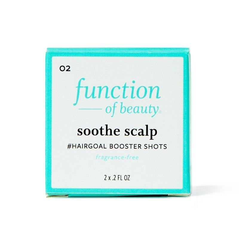 Function of Beauty Soothe Scalp #HairGoal Add-In Booster Treatment Shots with Wood Sugar - 2pk/0.... | Target