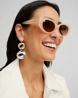 Nude Cateye Sunglasses | Chico's