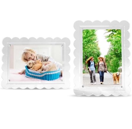 Set of 2 Scallop Acrylic Picture Frame

#LTKHome #LTKFindsUnder50 #LTKStyleTip