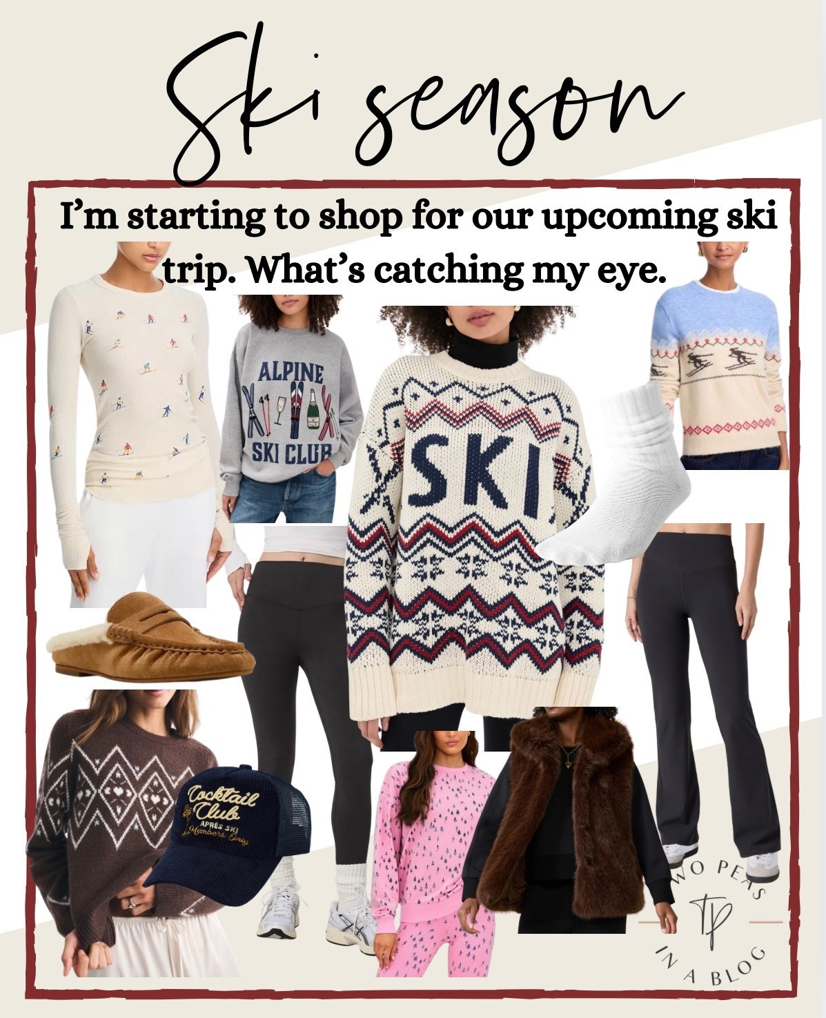 What’s catching my eye for our upcoming ski trip  

#LTKSeasonal #LTKTravel #LTKootd