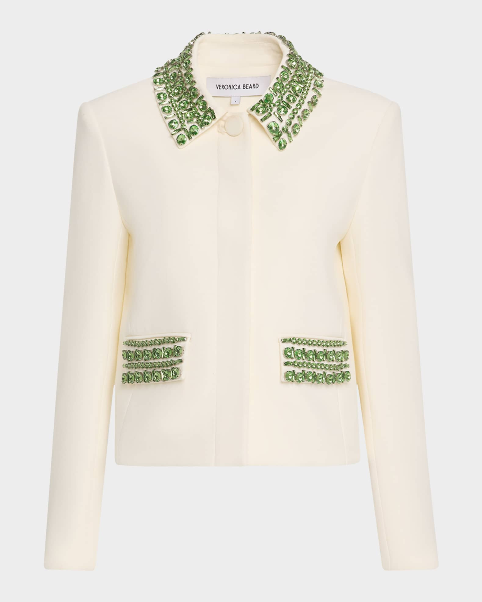 Veronica Beard Imogen Crystal-Embellished Jacket | Neiman Marcus