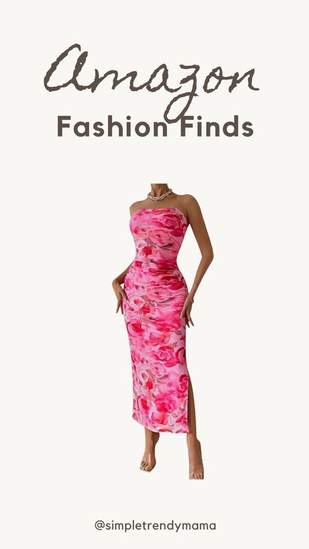 This dress is gorgeous! Has great reviews too! 

#amazon #summerstyle #summerfashion #weddingguestdress

#LTKFindsUnder50 #LTKFindsUnder100 #LTKStyleTip