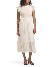 Cap Sleeve Midi Dress | TJ Maxx