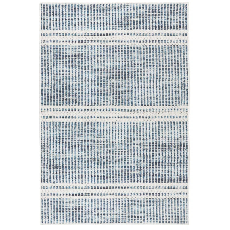 Malta Blue Machine Washable Rug | Wayfair North America