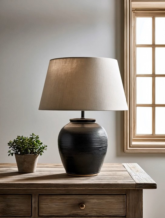 The lamp that works in every room.

If we had to recommend one table lamp for almost every home, it would be a classic black base with an ivory linen shade.

Why?

Because it doesn't compete with your decor. It balances it.

The black base grounds the room, while the ivory shade softens the light, creating warmth and that layered lighting every beautiful home needs.

Whether your style is modern minimalism, warm contemporary, traditional, or bold maximalism, this timeless combination feels right at home.

One more designer tip...

Don't be afraid to go oversized.

Large table lamps are making a major comeback in 2026 because they do more than provide light. They anchor a room, create visual balance, and become beautiful statement pieces.

Place one beside your sofa, on an entryway console, in your home office, or better yet, use a matching pair on your bedside tables for a balanced, luxurious look.

We've linked our favorite oversized black base, ivory shade table lamps to help you recreate this timeless style.

Elegance is about taste, not about square footage.

#LayeredLighting #HomeDecor #TableLamp #elegantanddriven 

 #LTKHome