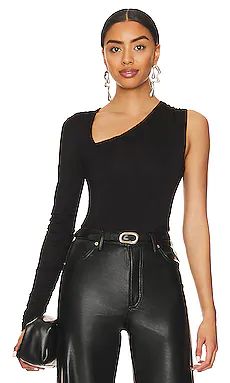 ALL THE WAYS Nandita Cutout Bodysuit in Black from Revolve.com | Revolve Clothing (Global)