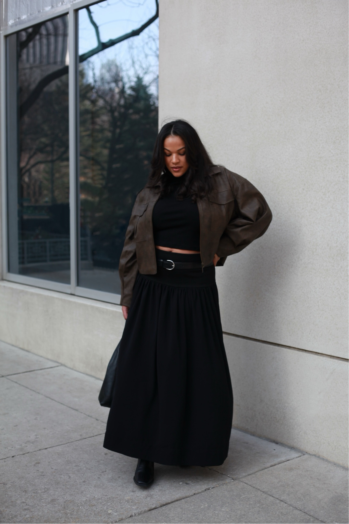Styling a maxi skirt🖤🫶🏽

#LTKSeasonal #LTKstyletip #LTKshoecrush