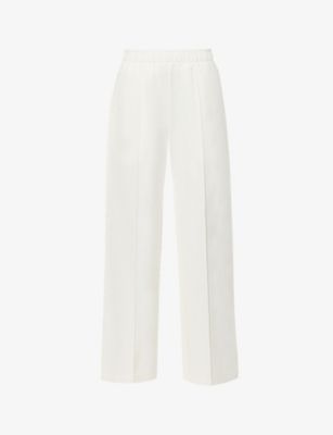 Relaxed-fit high-rise organic-cotton trousers | Selfridges