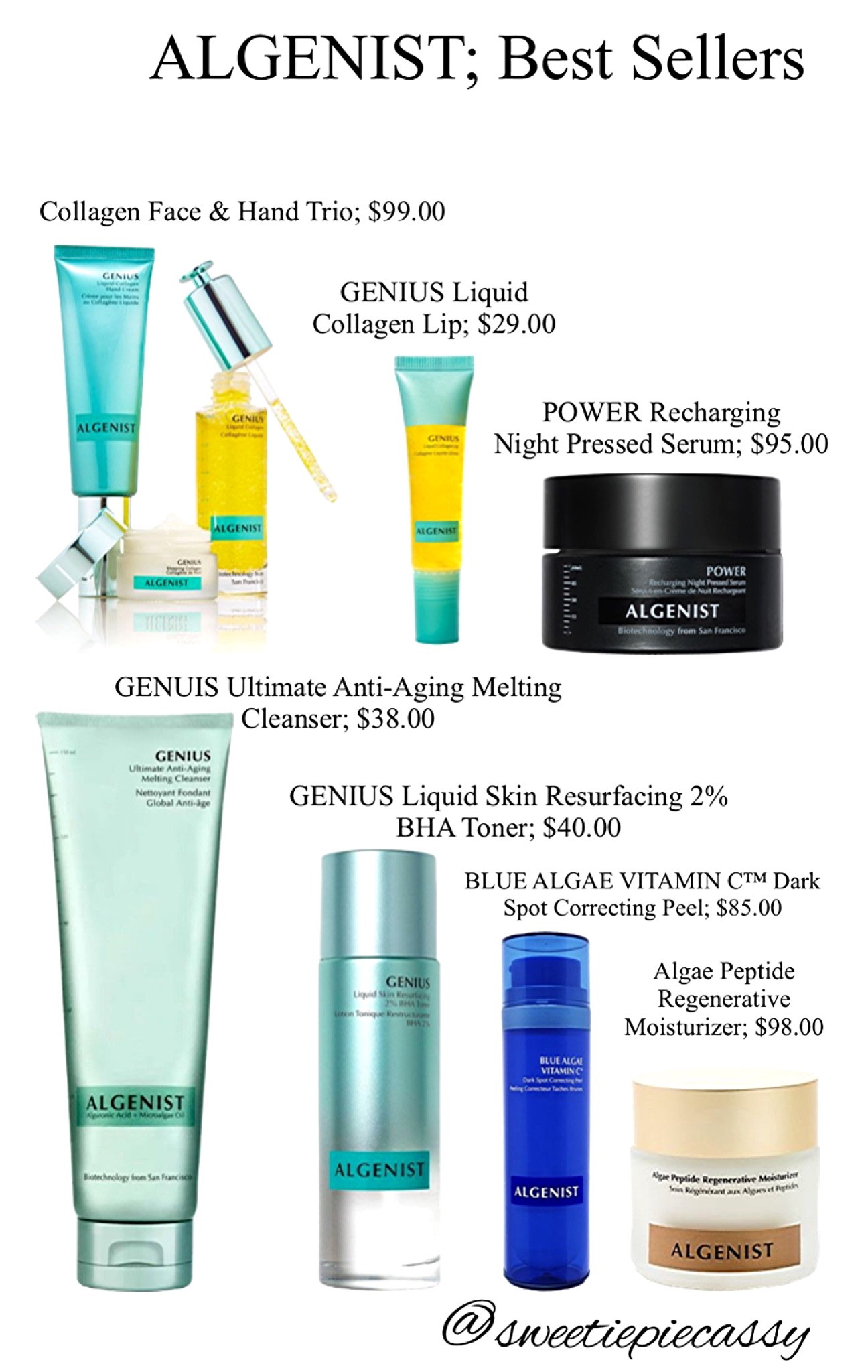 𝐀𝐋𝐆𝐄𝐍𝐈𝐒𝐓; 𝐁𝐄𝐒𝐓 𝐒𝐄𝐋𝐋𝐄𝐑𝐒 & 𝐊𝐈𝐓 𝐒𝐀𝐋𝐄𝐒

𝑶𝒏𝒆 𝒐𝒇 𝒎𝒚 𝒇𝒂𝒗𝒐𝒖𝒓𝒊𝒕𝒆 𝒔𝒌𝒊𝒏𝒄𝒂𝒓𝒆 𝒃𝒓𝒂𝒏𝒅𝒔 𝒂𝒔 𝒂 𝒘𝒉𝒐𝒍𝒆- 𝒊𝒕’𝒔 𝒂 𝒈𝒓𝒆𝒂𝒕 𝒗𝒆𝒈𝒂𝒏 𝒃𝒓𝒂𝒏𝒅 𝒘𝒐𝒓𝒕𝒉 𝒆𝒗𝒆𝒓𝒚 𝒑𝒓𝒊𝒄𝒆. 𝑨𝒍𝒔𝒐, 𝒅𝒐𝒏’𝒕 𝒌𝒏𝒐𝒘 𝒘𝒉𝒂𝒕 𝒕𝒐 𝒈𝒆𝒕? 𝑷𝒊𝒄𝒌 𝒖𝒑 𝒕𝒉𝒆 𝒎𝒊𝒏𝒊𝒔 𝒕𝒐 𝒕𝒓𝒚 𝒇𝒐𝒓 𝒍𝒆𝒔𝒔 𝒕𝒉𝒂𝒏 $100! 𝑻𝒉𝒂𝒏𝒌 𝒎𝒆 𝒍𝒂𝒕𝒆𝒓!💫 #LTKIt

𝐒𝐡𝐨𝐩 𝐚𝐥𝐥 𝐭𝐡𝐞𝐬𝐞 𝐥𝐨𝐨𝐤𝐬 𝐰𝐢𝐭𝐡 𝐦𝐲 𝐋𝐈𝐊𝐄𝐭𝐨𝐊𝐍𝐎𝐖.𝐢𝐭✨

#Algenist #Skincare #Skin #ClearSkin #AntiAging #Collagen #HealthySkin #GlowingSkin #FaceMask #SkincareTips #SkinCareJunkie #SkincareJunkie #SkinTreatment #SkincareTips #SkincareRoutine #Acne #FaceCare #SkincareProducts #BestSkincare #SkinHealth #SkincareGoals #LuxuryGoals #Blogger #BeautyBlog #BeautyAddict #BeautyGuru #BeautyProducts #InstaBeauty #InstaBlogger #LifestyleBlogger #BeautyRoutine #BeautyTips #SkinTips #BeautyQueen 

#LTKhome #LTKFind #LTKunder100