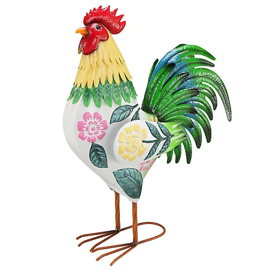 Red Shed  Indoor/Outdoor Metal Floral Hen Statue, 24 in. | Tractor Supply
