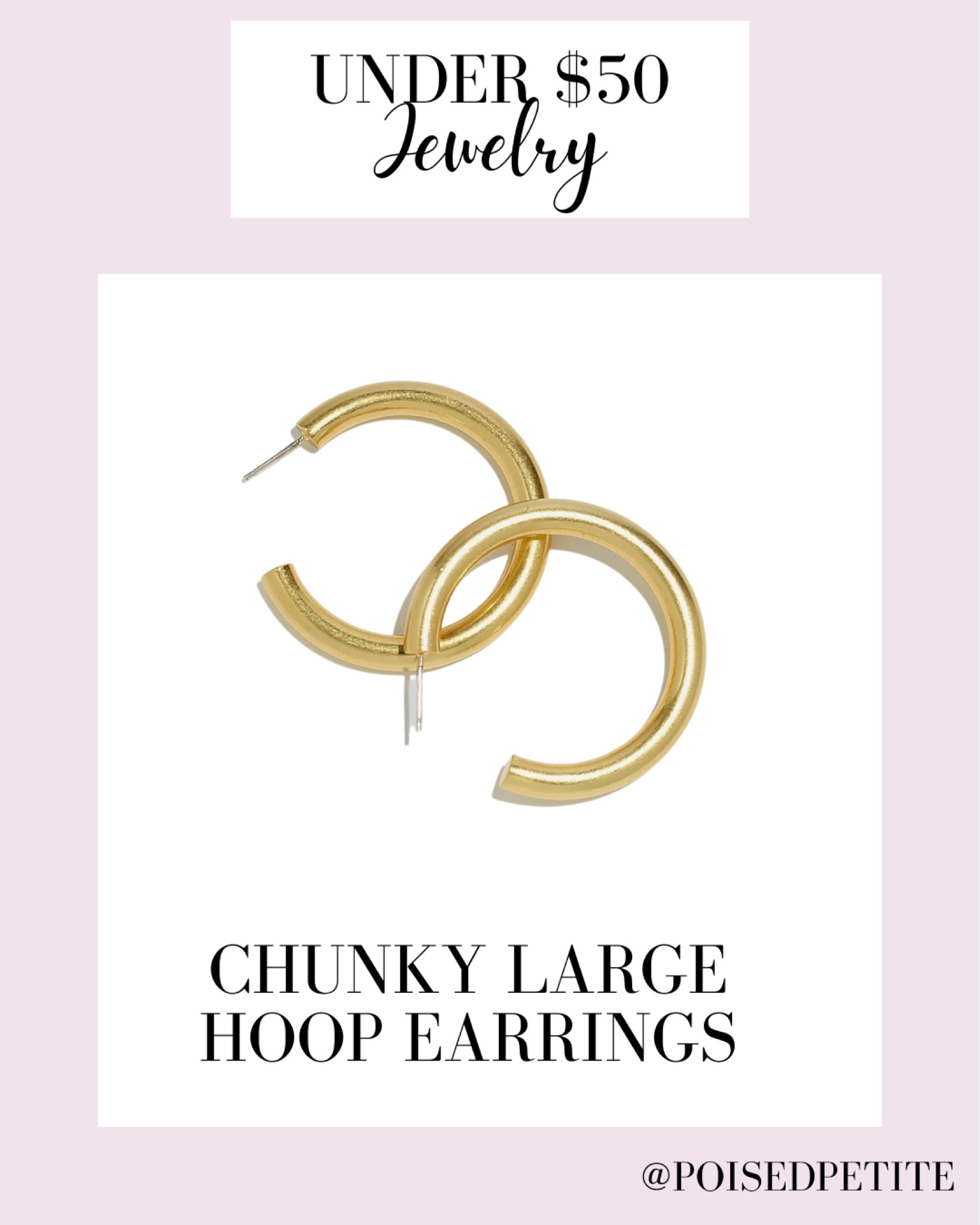 2022 Luxury big gold hoop earrings … curated on LTK