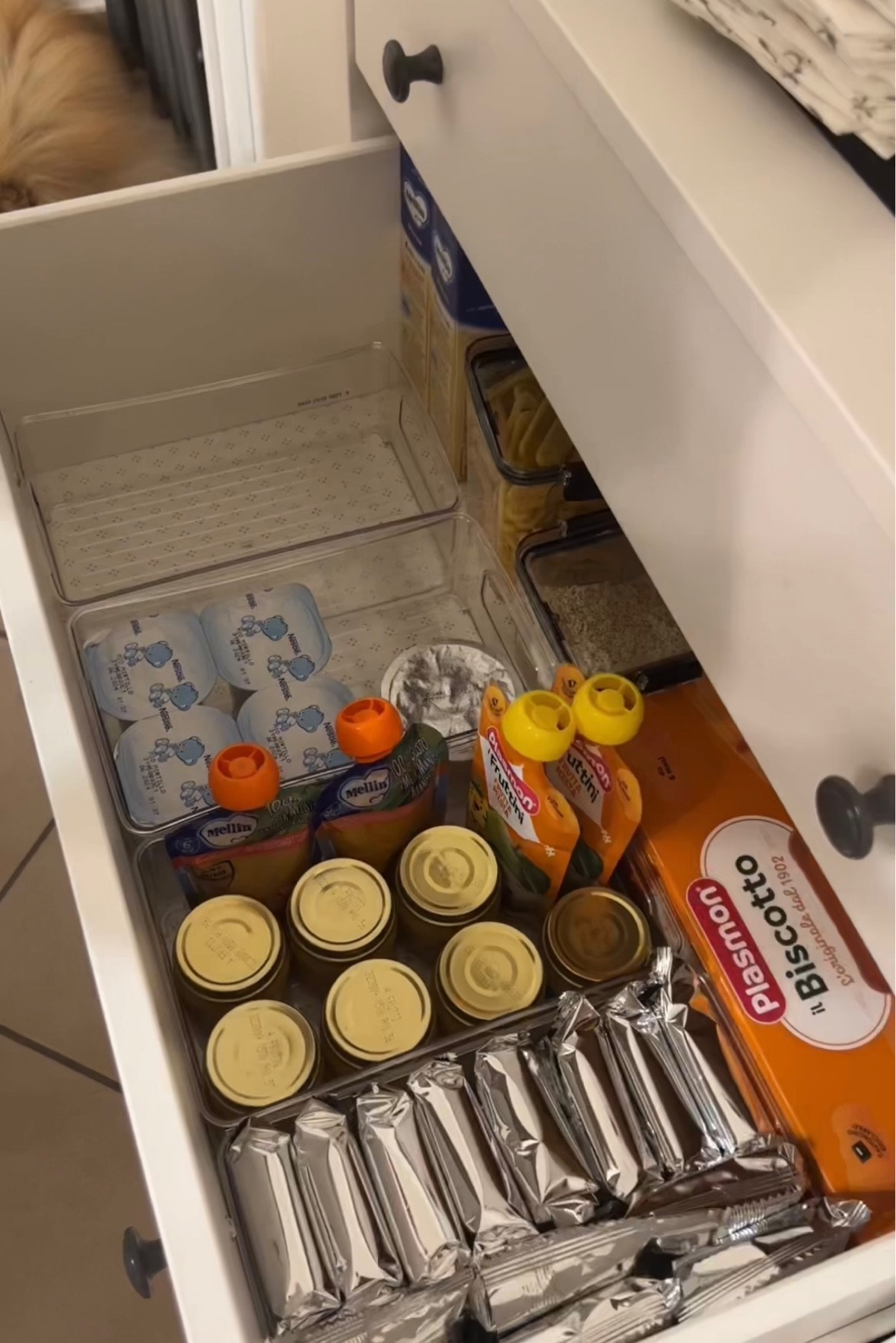 Organizzazione cassetto #organizer 