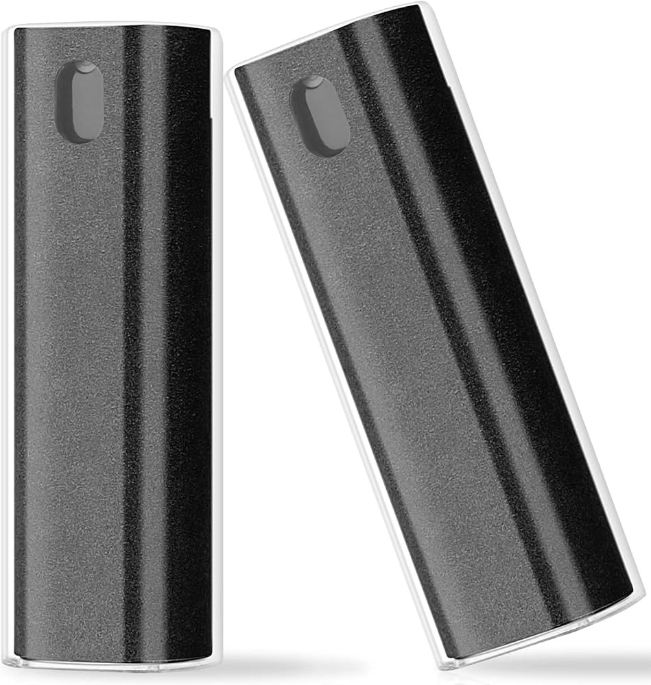 2 Pcs Fingerprint Proof Screen Cleaner, 3 in 1Touchscreen Mist Cleaner Spray Wipe Cleaner Fingerp... | Amazon (US)