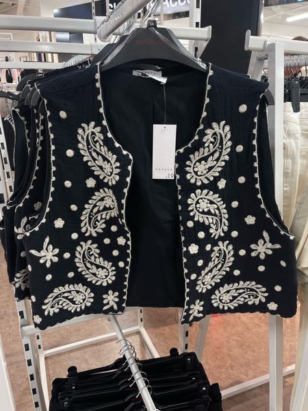 Matalan embroidered waistcoat
Perfect for the summer and festivals 