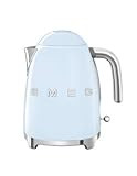 Smeg KLF03PBUS 50's Retro Style Aesthetic Electric Kettle with Embossed Logo, Pastel Blue | Amazon (US)