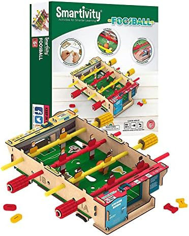 Smartivity DIY Foosball, Mini Football, Soccer Table Stem Educational Fun Toys, Educational & Con... | Amazon (US)