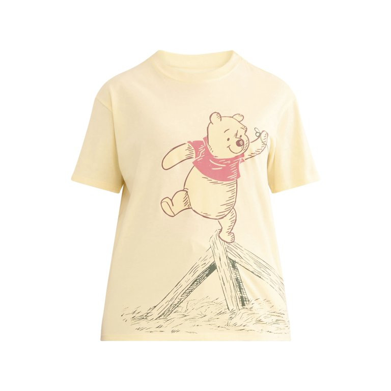 Winnie the Pooh Women’s Graphic Tee, Sizes XXS-XXL | Walmart (US)