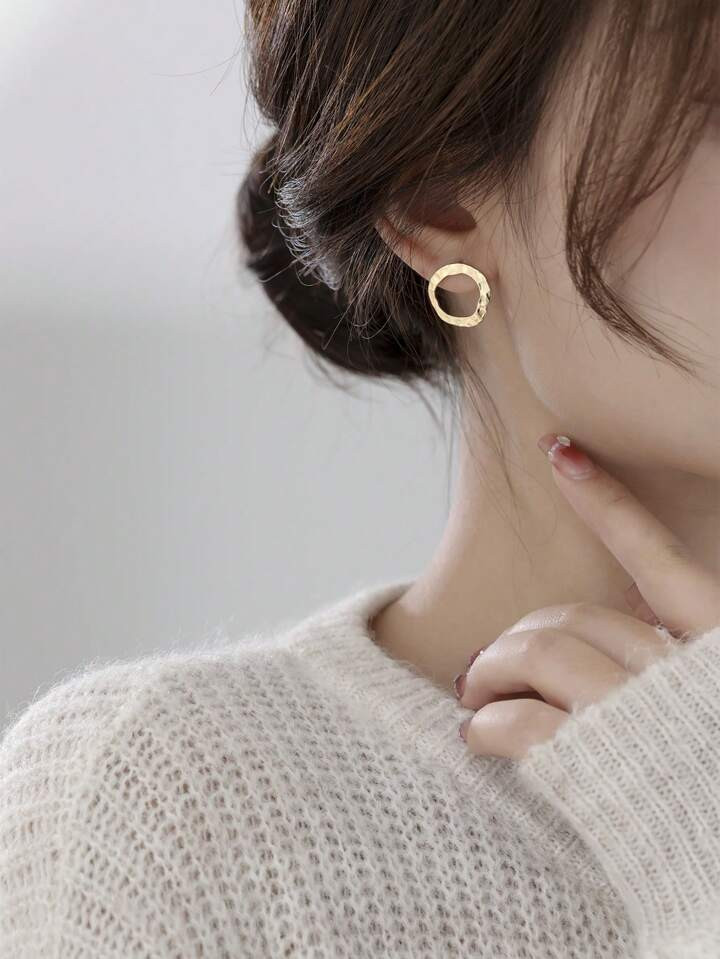 Geometric Stud Earrings | SHEIN