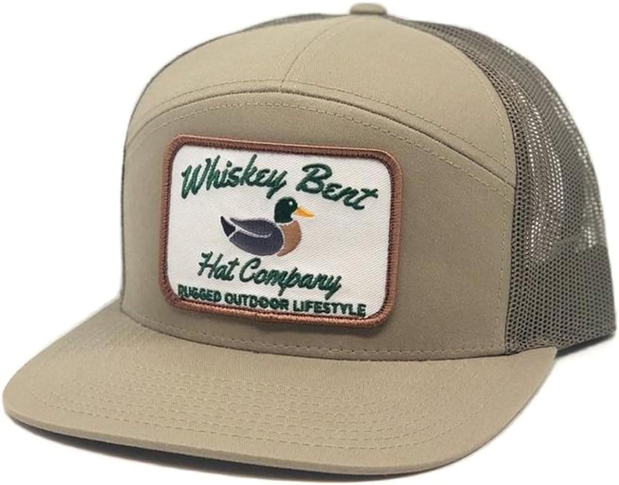 WHISKEY BENT HAT CO. Green Head Adjustable Snapback Outdoor Lifestyle Duck Hat | Amazon (US)