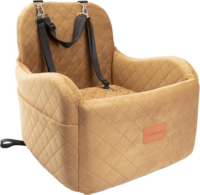 Dog Booster Car Seat for Small/Medium Dogs,Ultra Soft Fabric Filling Memory Foam,Fully Detachable... | Amazon (US)