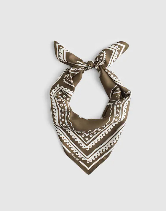 Medium Silk Bandana | Madewell
