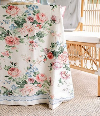 Vintage Floral Tablecloth | Dillard's