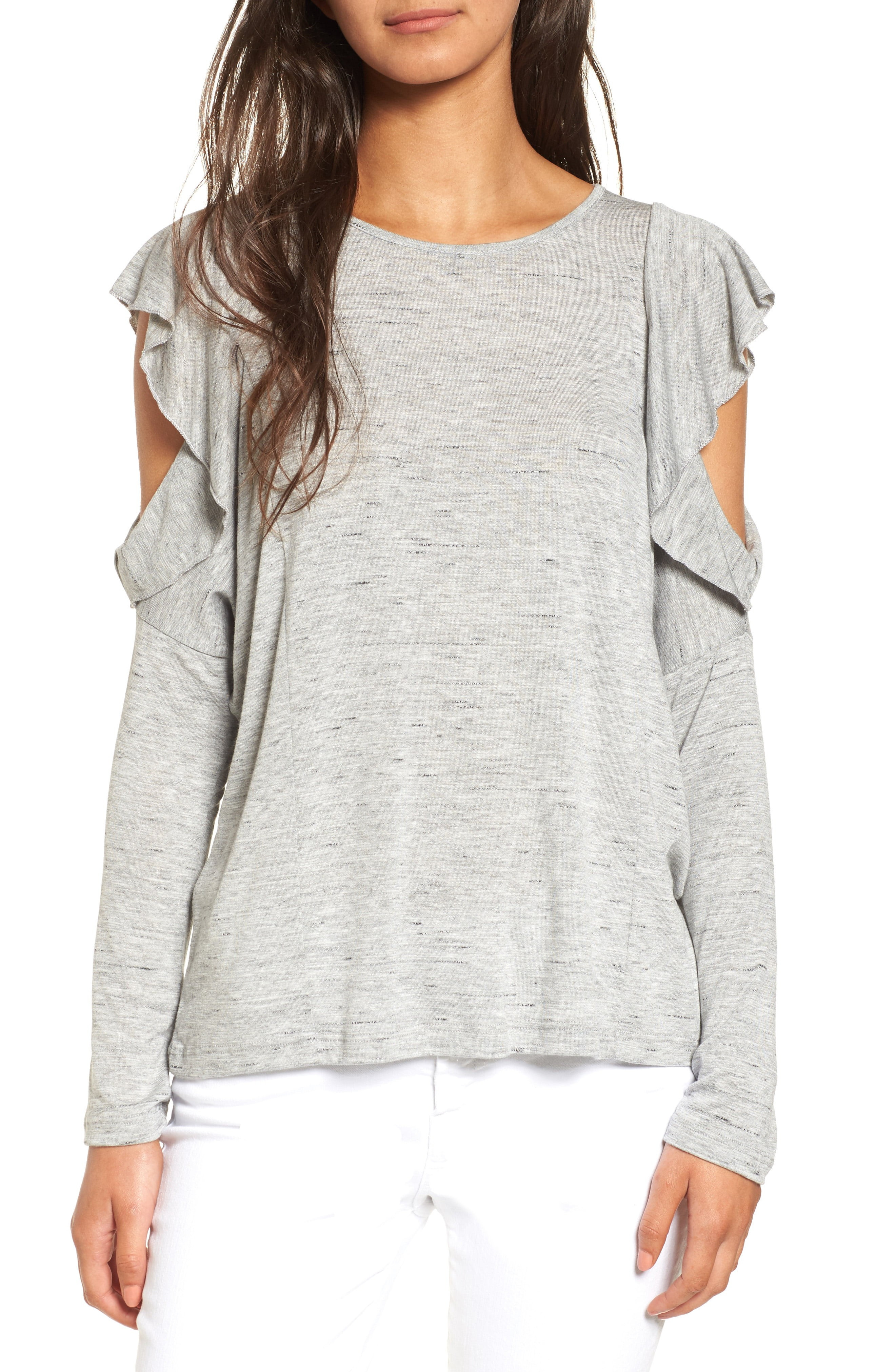 Flutter Cold Shoulder Top | Nordstrom