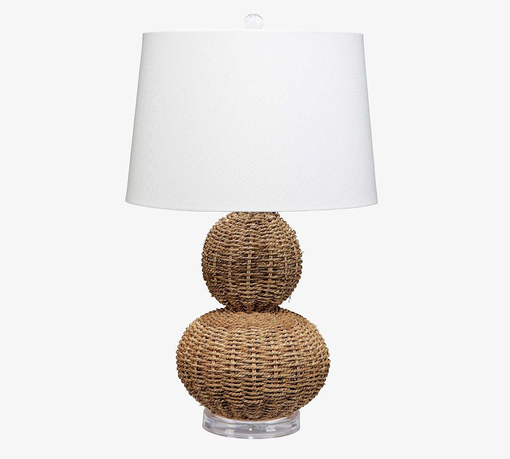 Brady Seagrass Table Lamp (15") | Pottery Barn (US)