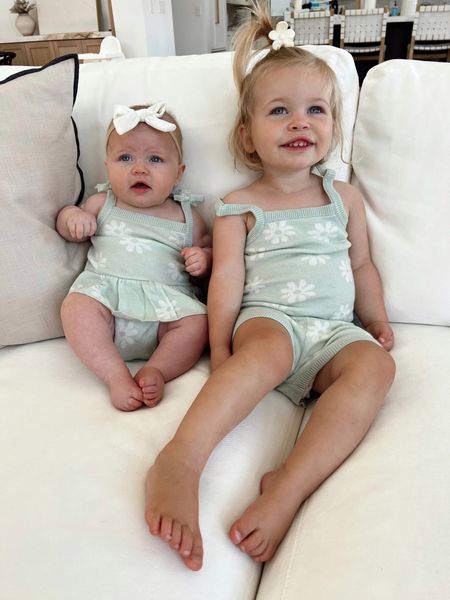 Baby girl & toddler girl matching outfits 🤍✨ @walmartfashion #walmartpartner #walmartfashion 

#LTKFind #LTKbaby