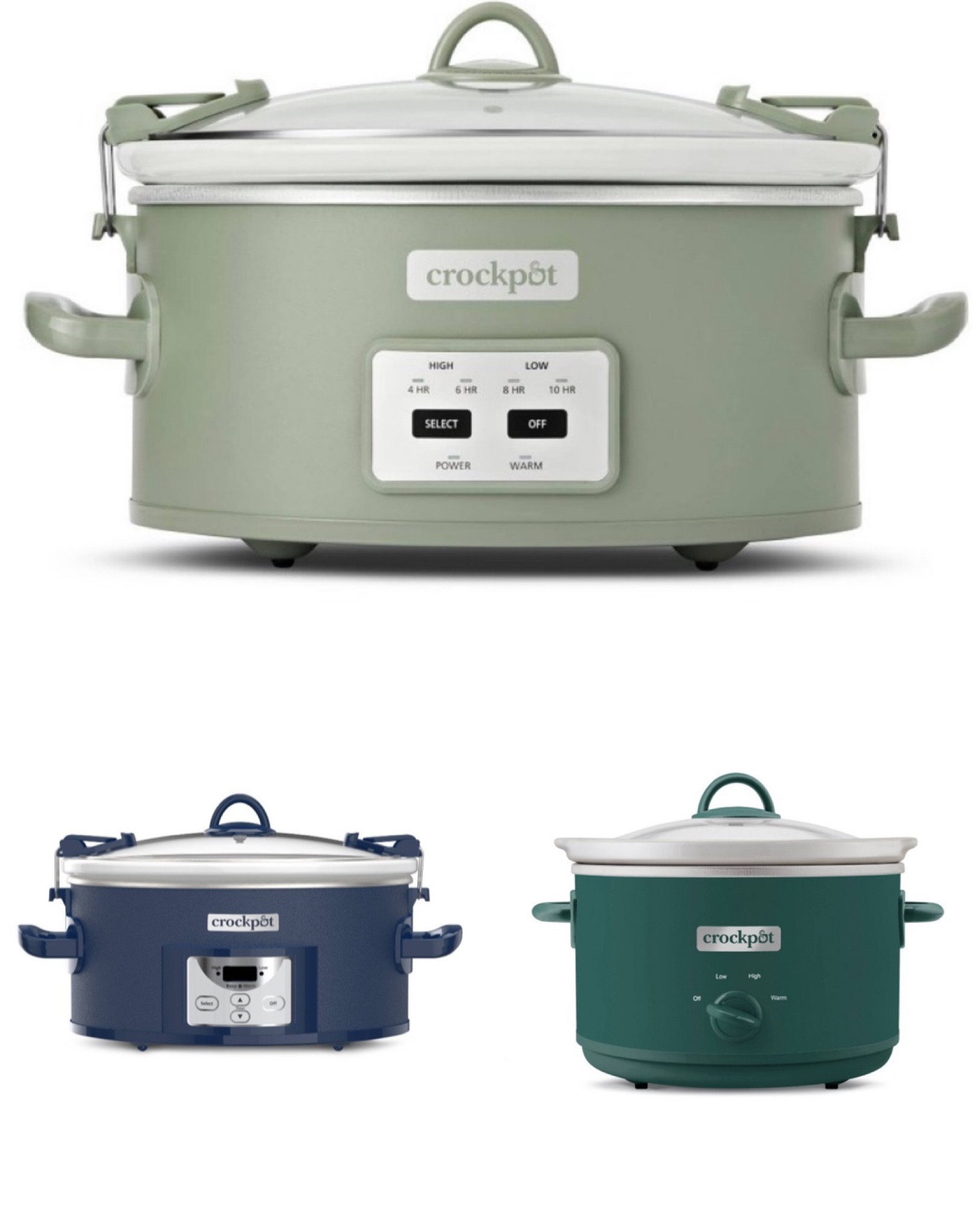Amazing prices on these adorable crockpots. Perfect for fall/winter crockpot meals and holidays! 

#LTKhome #LTKfamily #LTKsalealert