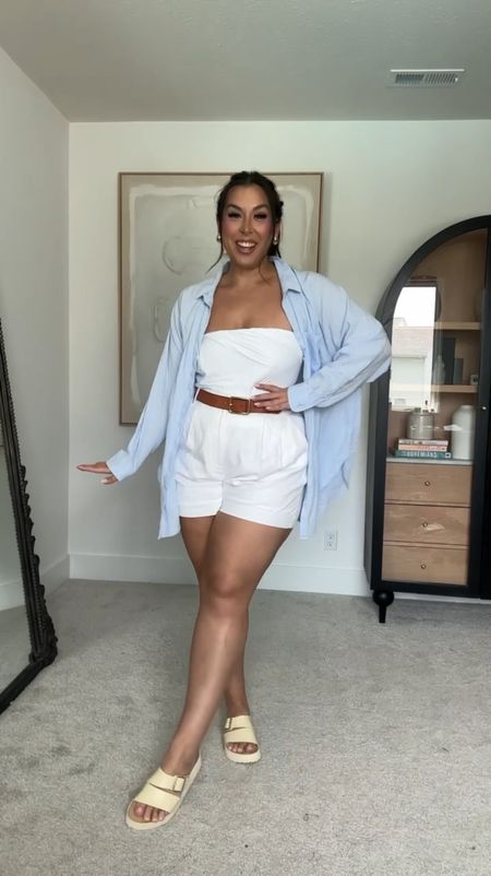 Day 1 of getting dressed everyday!
-
-
-
Midsize curvy fashion, spring style, summer outfit ideas, white outfit, linen button up

#LTKVideo #LTKstyletip #LTKmidsize
