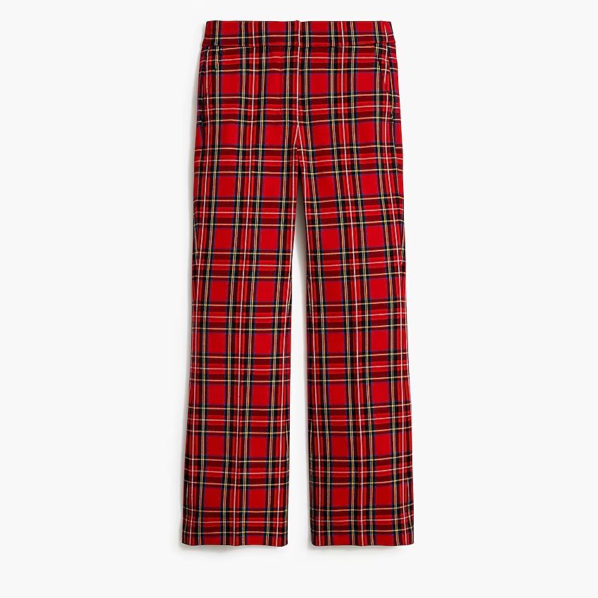 Tartan Kelsey flare pant | J.Crew Factory