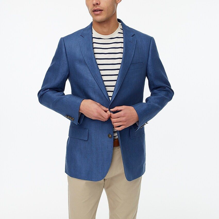 Linen Thompson university blazer | J.Crew Factory