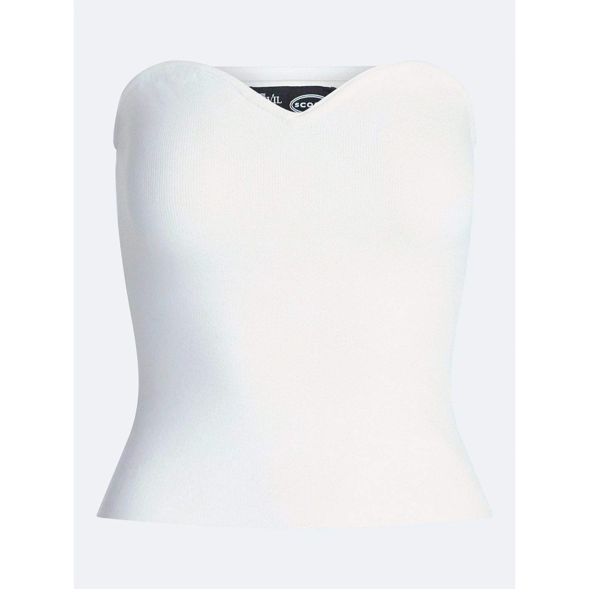 Devil Wears Prada Scoop Collection Women’s and Women's Plus Sweetheart Neck Sweater Tube Top, S... | Walmart (US)