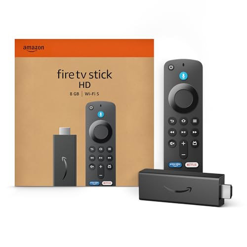 Amazon Fire TV Stick HD (newest model), free and live TV, Alexa Voice Remote, smart home controls... | Amazon (US)