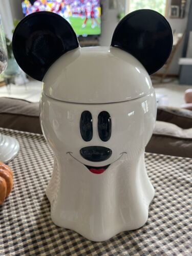 Disney’s Mickey Mouse Halloween Ghost Costume Cookie Jar Canister NEW  | eBay | eBay US