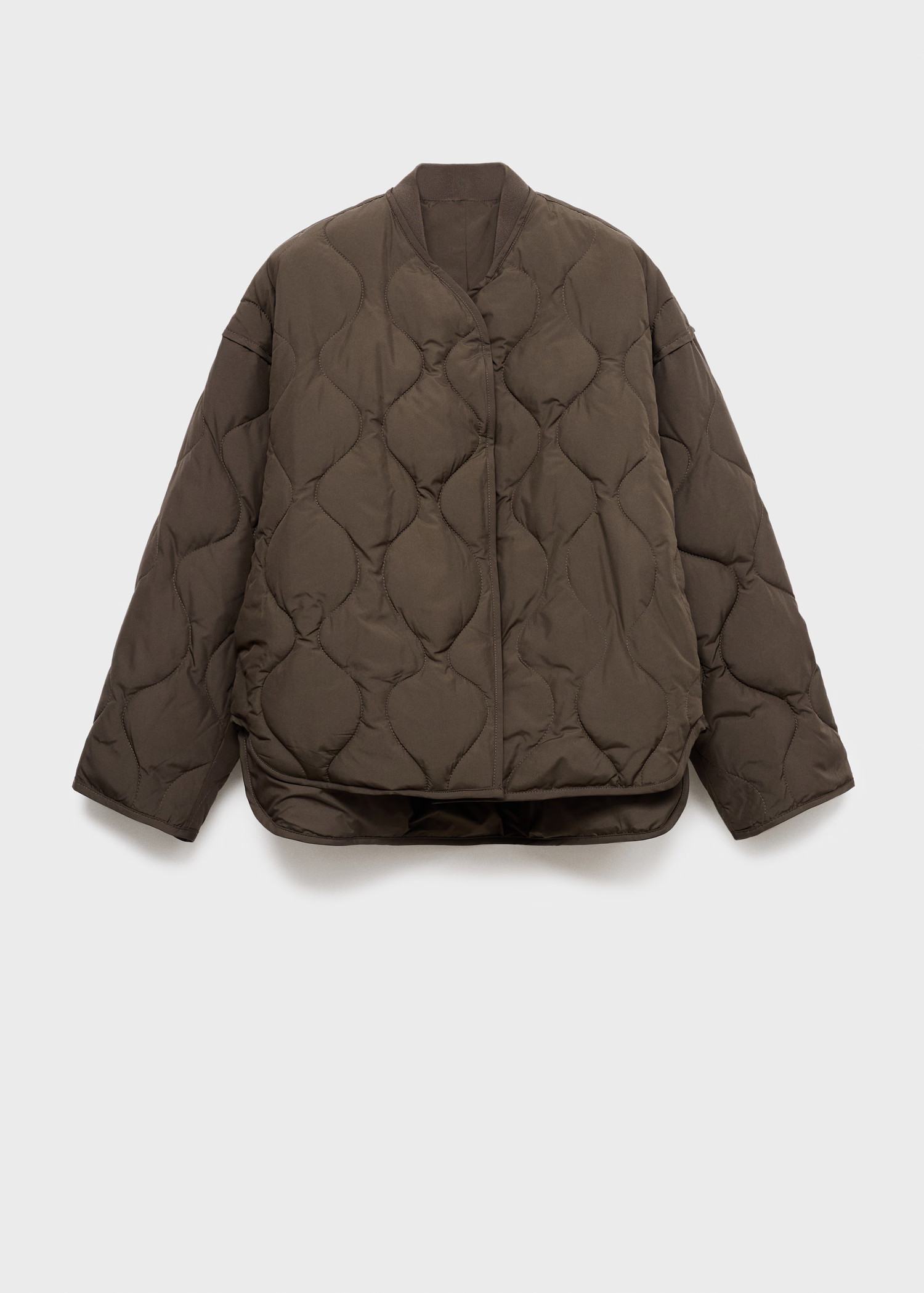 Oversized quilted anorak | Mango (US/MX/AU)