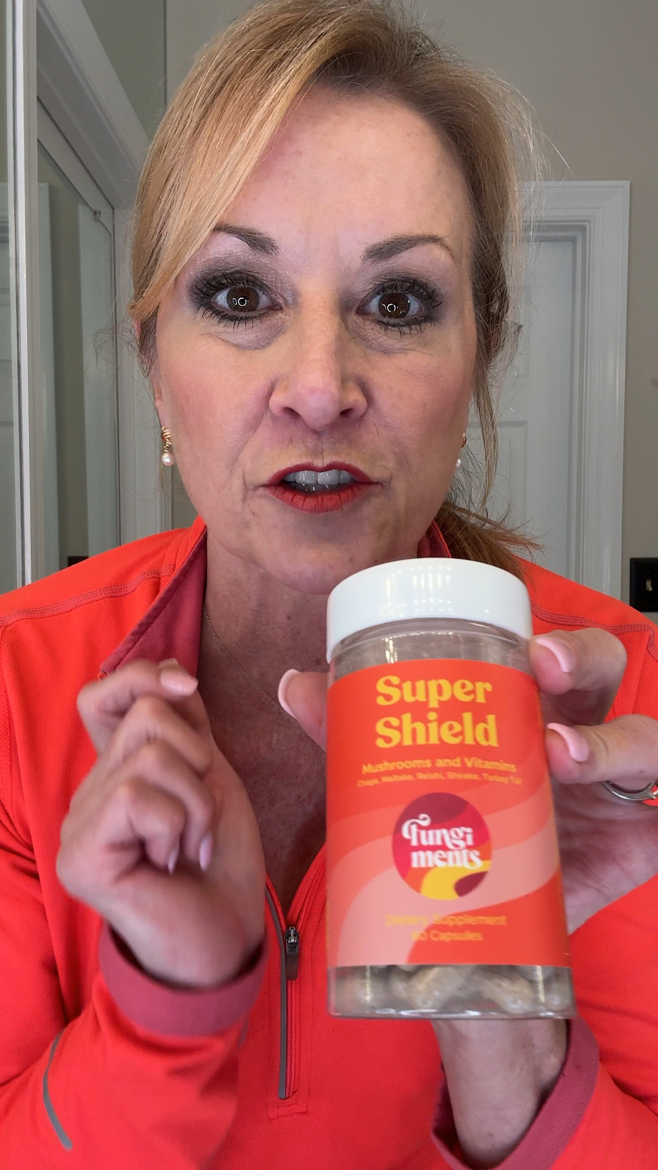 Boost your immune system before traveling with thus all natural dietary supplement! Made with a Mushroom blend,, vitamin C, black elderberry, and zinc! #coldprevention #immuneboost #mushrooms #vitaminc

#LTKTravel #LTKOver40 #LTKSeasonal