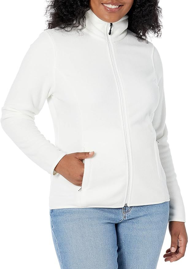 Amazon Essentials Women's Classic-Fit Long-Sleeve Full-Zip Polar Soft Fleece Jacket | Amazon (UK)