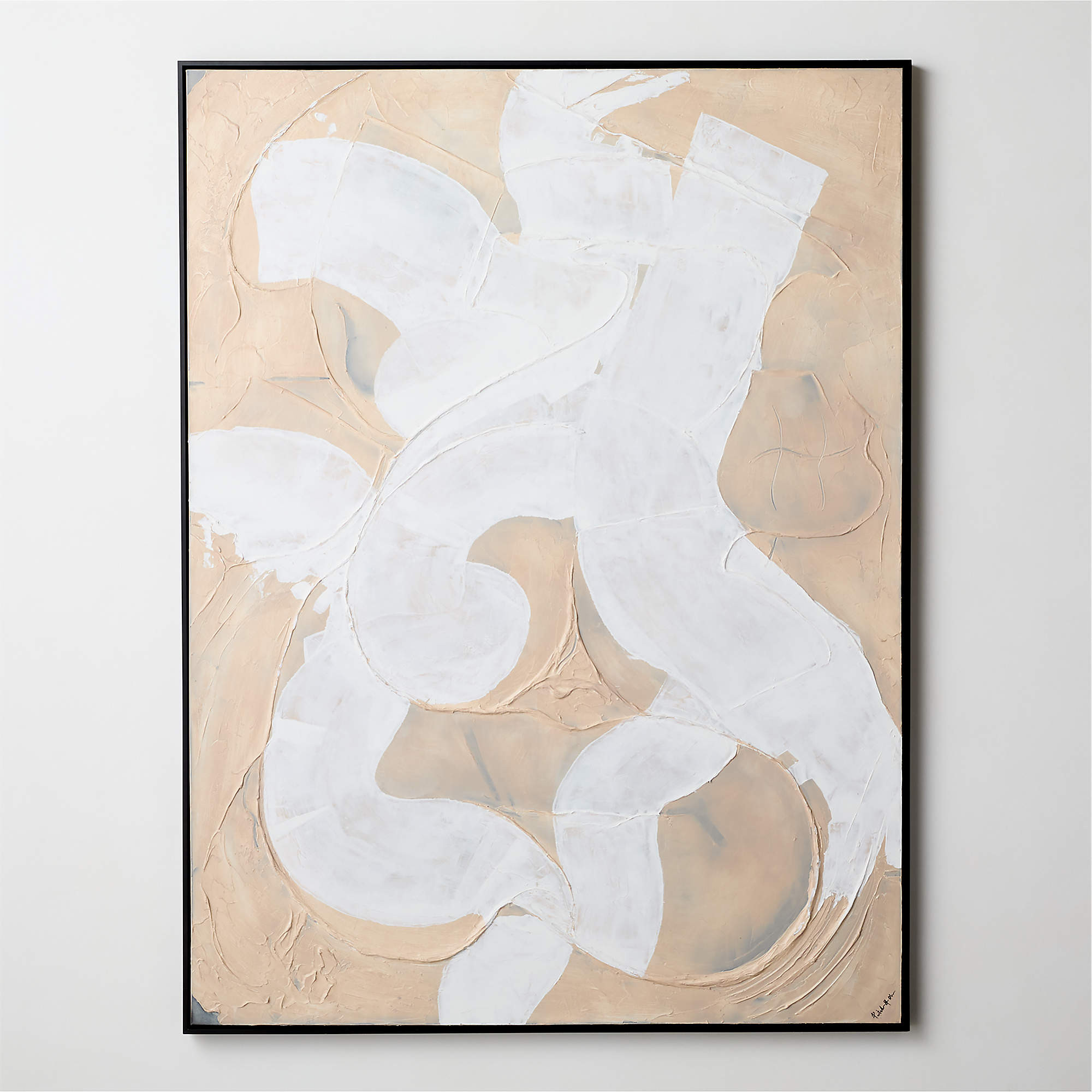 'Chania' Framed Wall Art 72"X54" + Reviews | CB2 | CB2