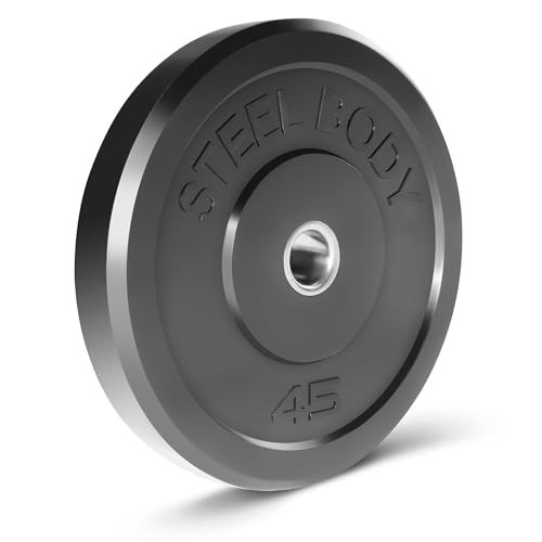 Steelbody Olympic Weights Plate SOLD INDIVIDUALLY, 45-Pound | Amazon (US)